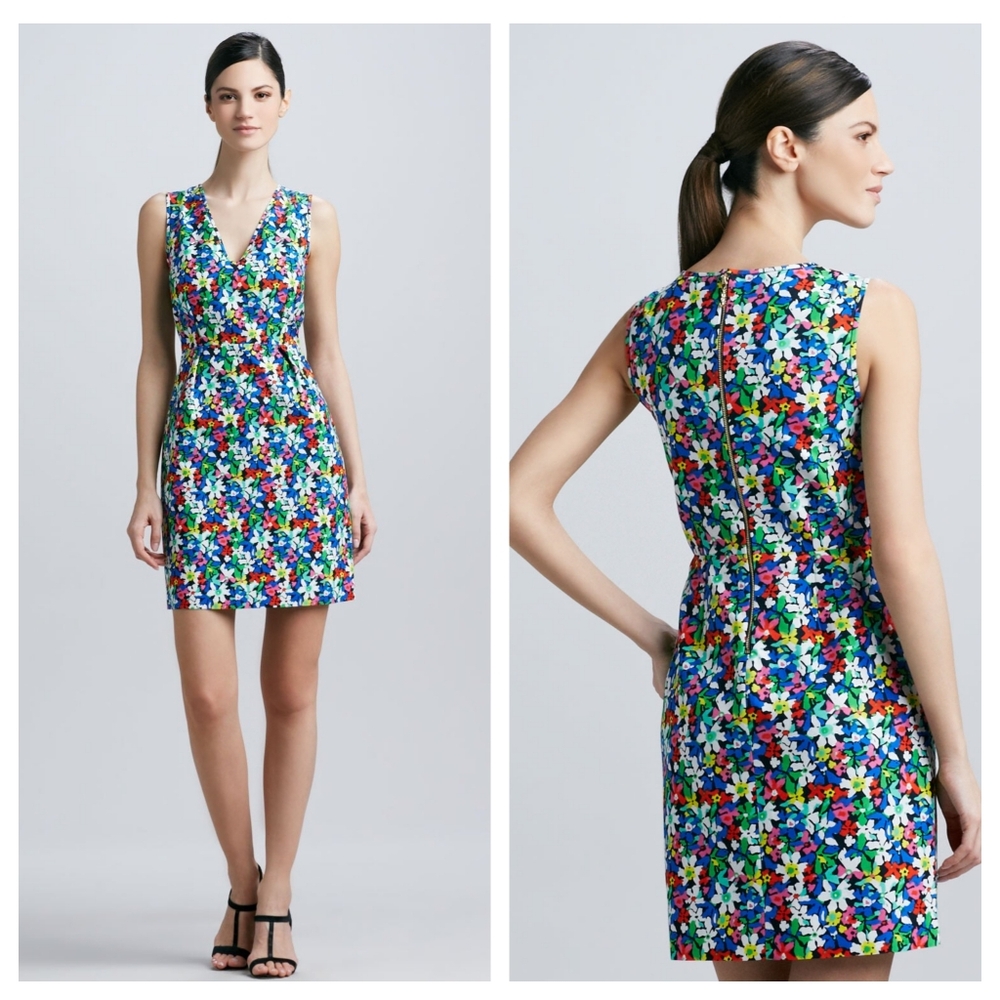KATE SPADE Mira in Full Bloom Floral Dress Size 8